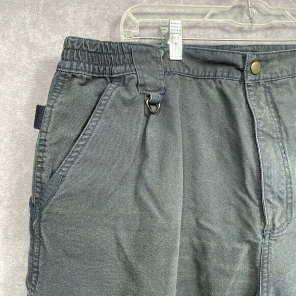 5.11 Tactical 9" Cargo Shorts Mens 40 Black Cotton Canvas Work Style 73285 - Picture 5 of 13